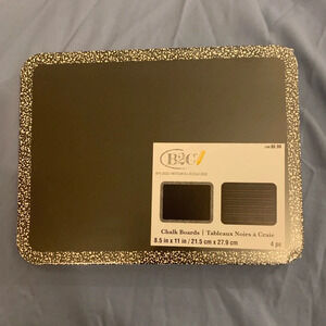 Back to school chalk boards 4 pack